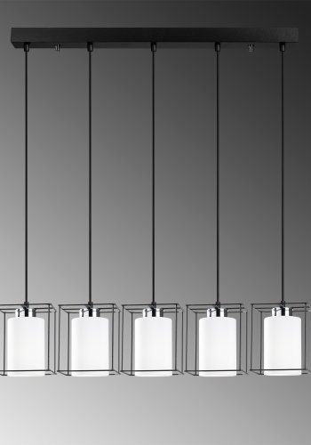 LUMI loftlampe - sort jern