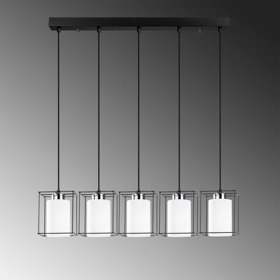 LUMI loftlampe - sort jern