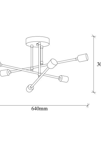 LUMI lysekrone -521SHN3434