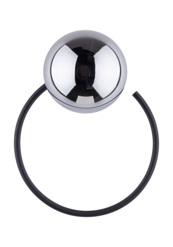 TK Anabelle vegglampe - grafittglass og sort metall