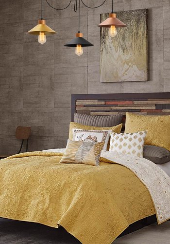 LUMI Manavgat taklampe, justerbar hyde - flerfarget metall og tre