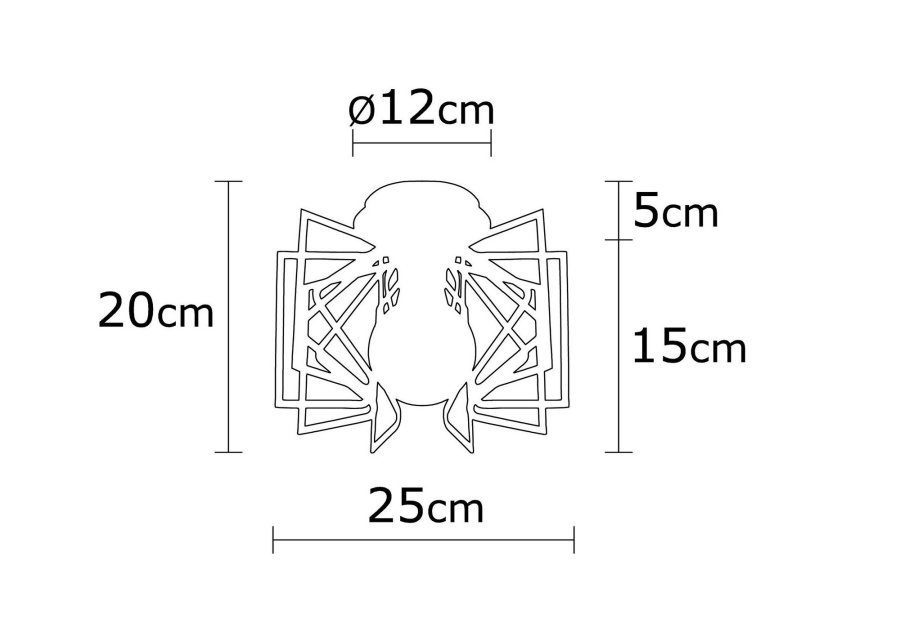 LUMI Lugo lysekrone -525NOR1441