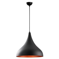 LUMI Cornell de Llobregat loftlampe - sort metal