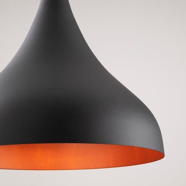 LUMI Cornell de Llobregat loftlampe - sort metal