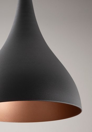 LUMI Berceste taklampe - svart jern