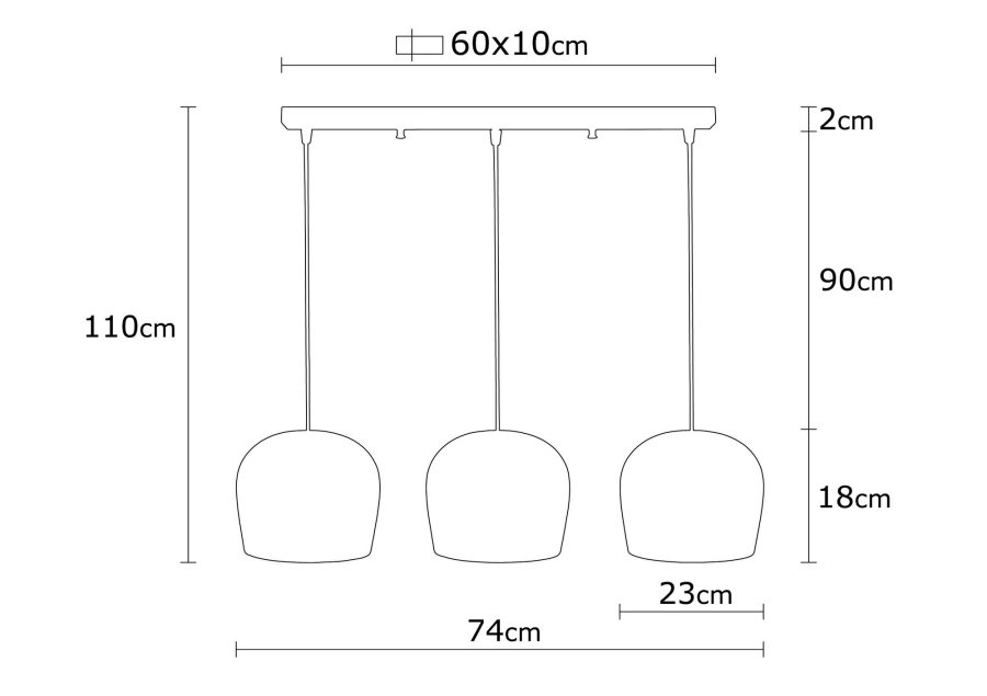 LUMI Chambry lysekrone -525NOR1652