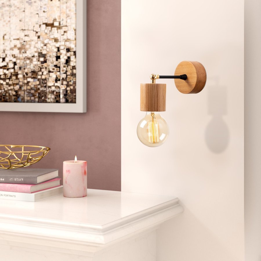 LUMI Ciudad Real vegglampe - tre