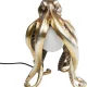 KARE DESIGN Animal Octopus bordlampe - hvid glas og guld polyresin