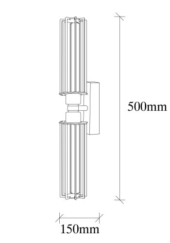 LUMI vegglampe -527ABY3175