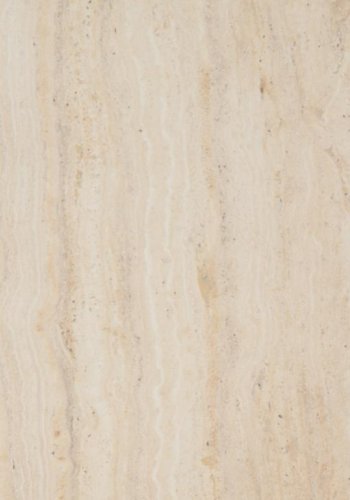 ACT NORDIC Barossa Couchtisch, quadratisch – beigefarbenes Papier in Travertinoptik und schwarzer Stahl (60x60)