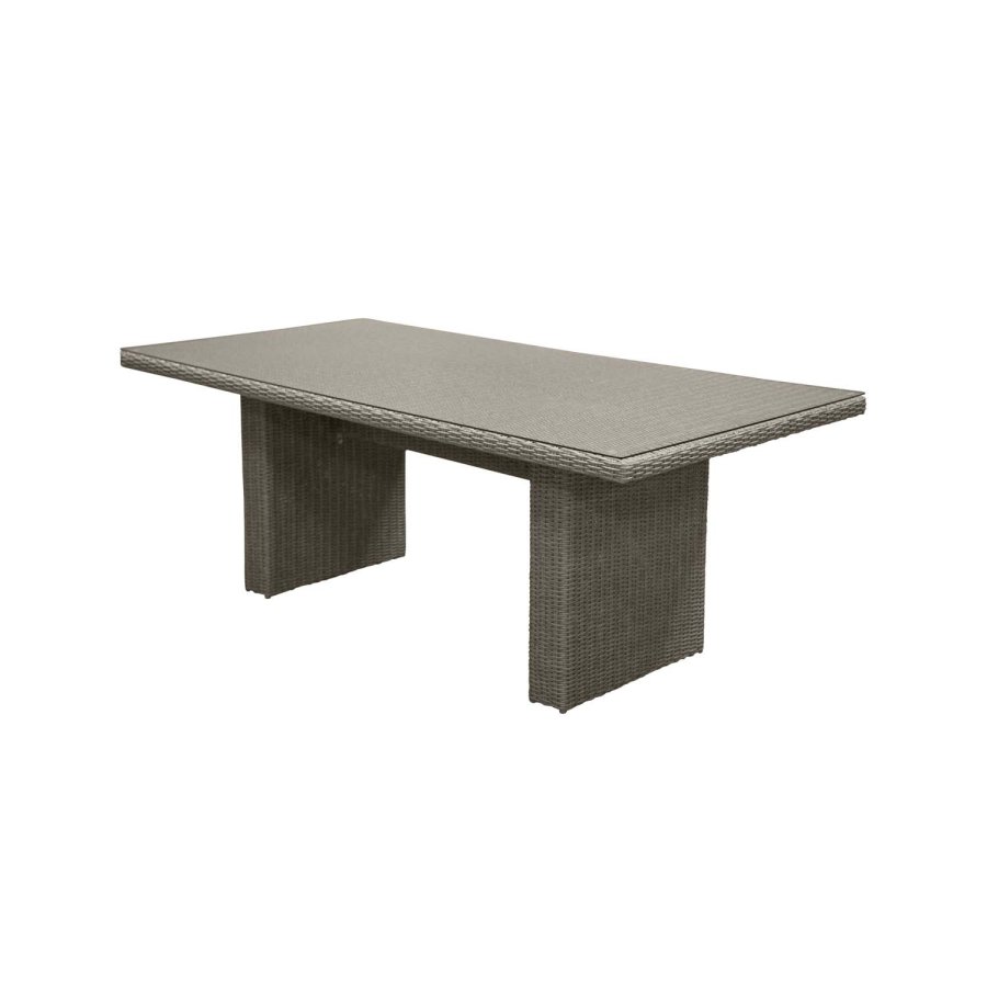 VENTURE DESIGN Wembley hagesett med puter - grtt stl 