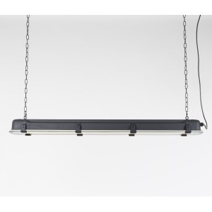 ZUIVER GTA taklampa XL - svart metall