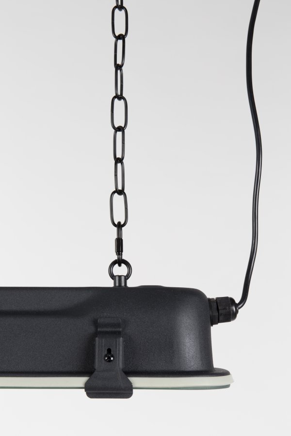 ZUIVER GTA taklampe XL - svart metall