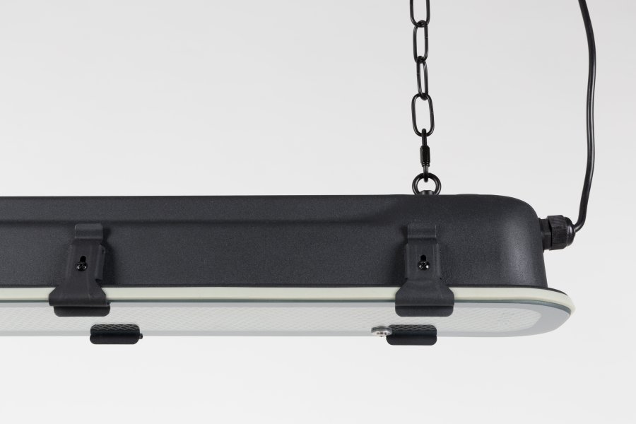 ZUIVER GTA taklampe XL - svart metall