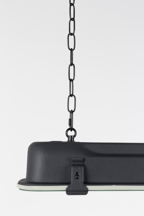 ZUIVER GTA taklampe XL - svart metall