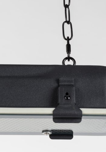 ZUIVER GTA taklampe XL - svart metall