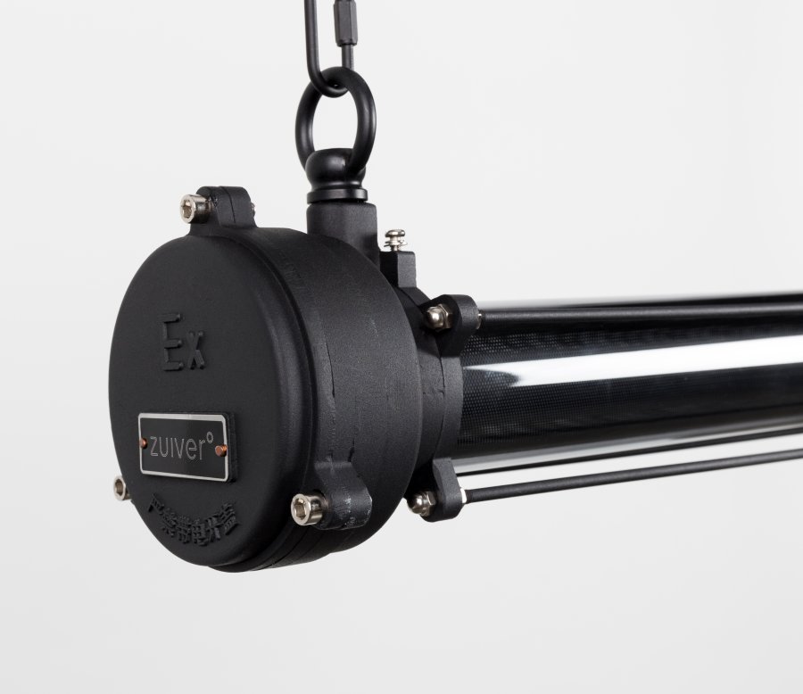 ZUIVER Prime taklampe XL - svart jern