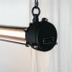 ZUIVER Prime taklampe XL - svart jern