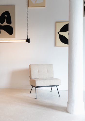 ZUIVER Prime taklampe XL - svart jern