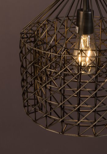 DUTCHBONE Jim pendellampe - svart jern