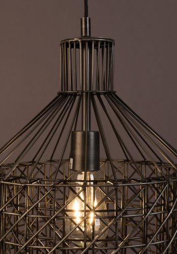 DUTCHBONE Jim pendellampe - svart jern