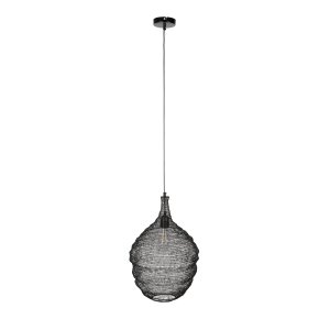 WHITE LABEL LIVING Lena M loftlampe - sort jern