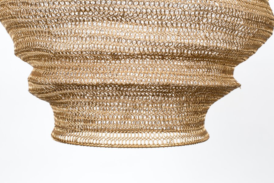 WHITE LABEL LIVING Lena M taklampe - messingjern