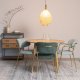 WHITE LABEL LIVING Lena M taklampe - messingjern