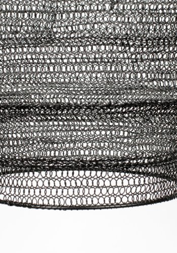 WHITE LABEL LIVING Lena L taklampe - sort jern