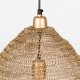 WHITE LABEL LIVING Lena L taklampe - messingjern