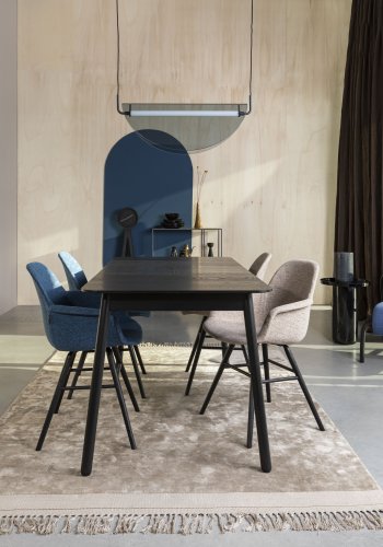 ZUIVER Rani taklampe - rkt glass og jern