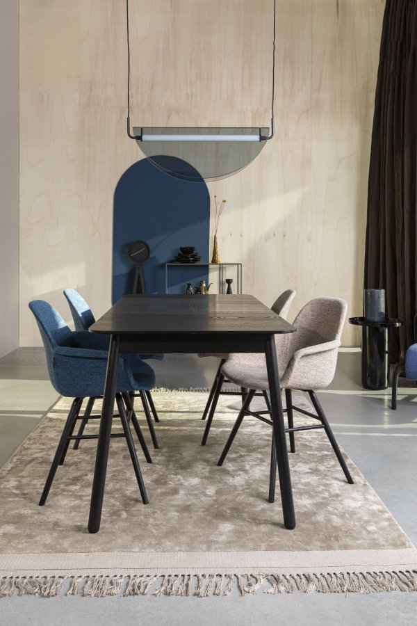 ZUIVER Rani taklampe - rkt glass og jern