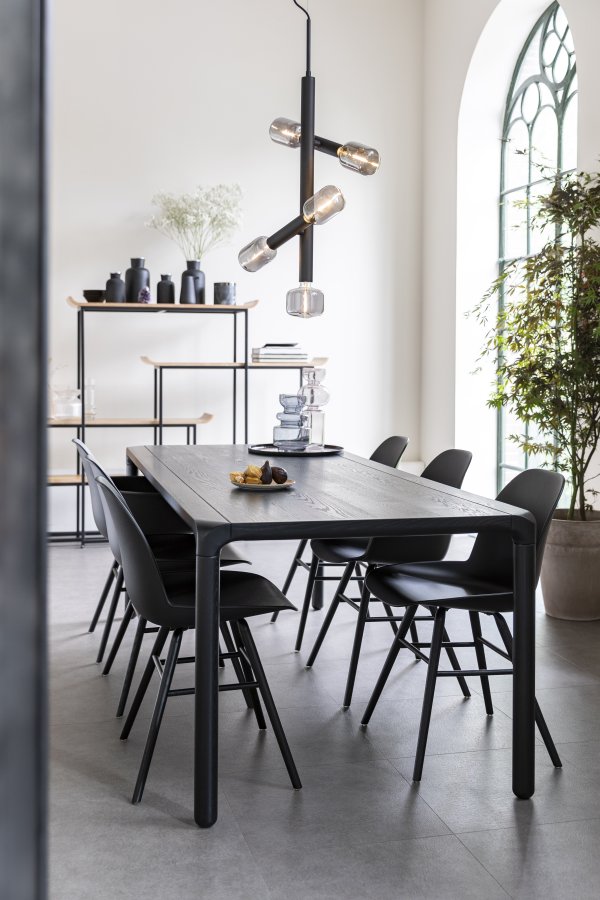 ZUIVER Hawk taklampe, Hy - svart jern