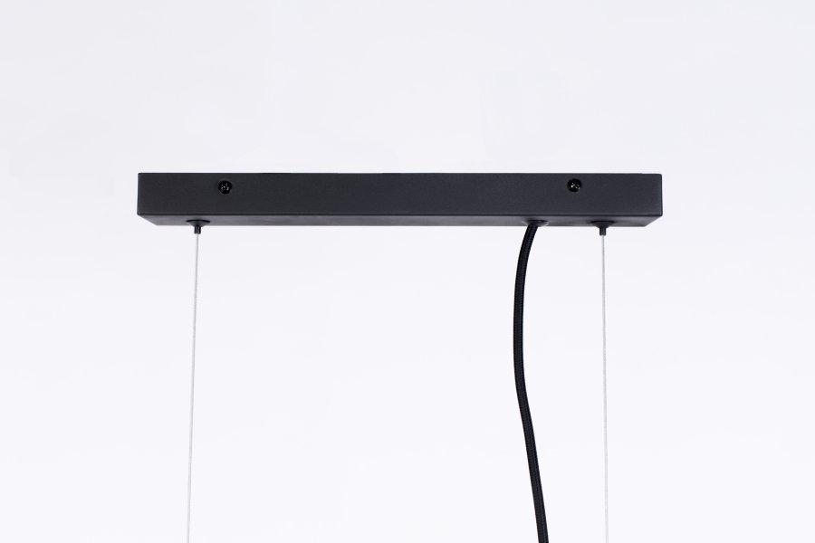 ZUIVER Hawk taklampe, Wide - svart jern