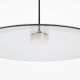 ZUIVER Float taklampe, rund - glass og gulljern (50)