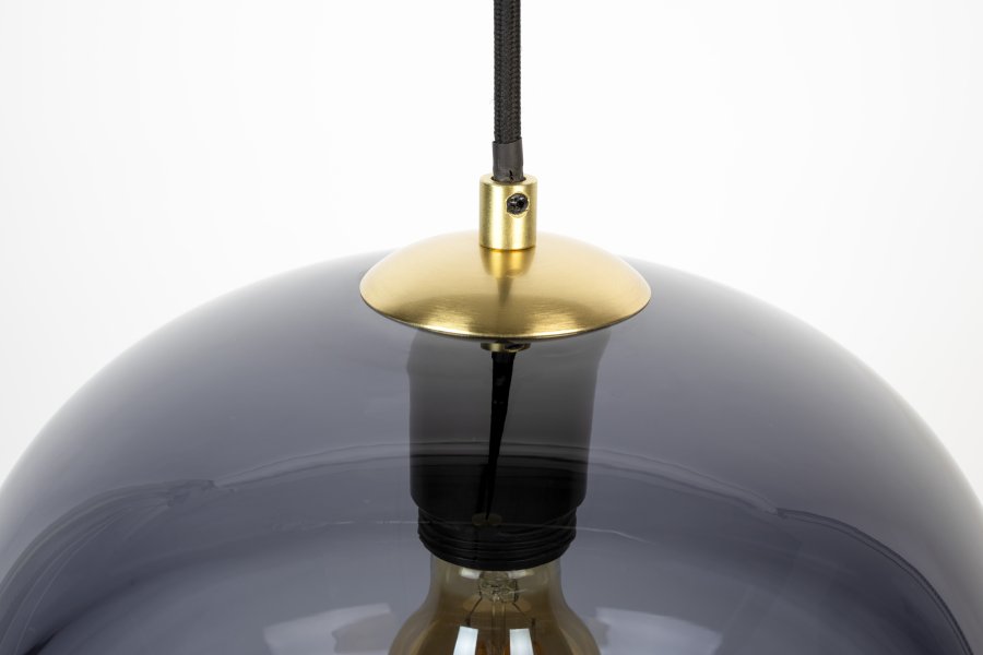 WHITE LABEL LIVING Lauren L taklampe - grtt glass