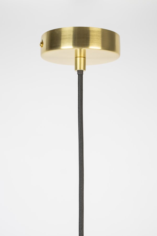 WHITE LABEL LIVING Lauren L taklampe - grtt glass