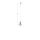 WHITE LABEL LIVING Anshin Liten Smoke taklampe - grtt glass