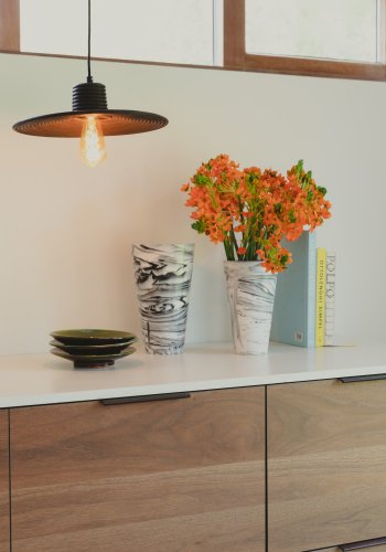 ZUIVER Balance taklampe S - sort rotting