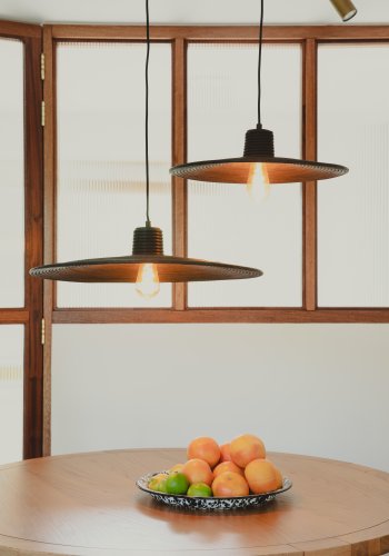 ZUIVER Balanse taklampe L - sort rotting