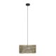 WHITE LABEL LIVING Isla Bamboo Liten taklampe - beige bambus