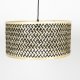 WHITE LABEL LIVING Isla Bamboo Stor taklampe - beige bambus