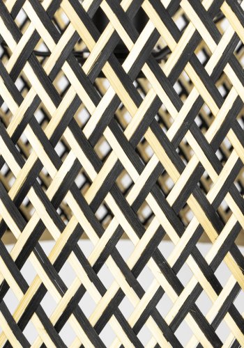 WHITE LABEL LIVING Isla Bamboo Stor taklampe - beige bambus