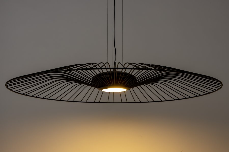 ZUIVER Spider taklampe - svart metall