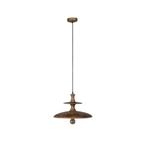 DUTCHBONE Cath loftlampe L - valnddefarvet mangotr