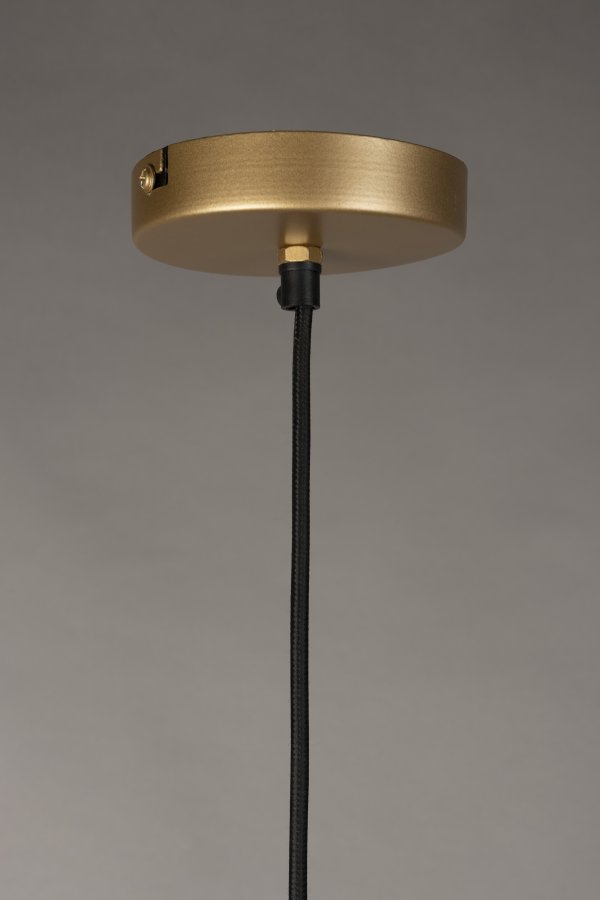 DUTCHBONE Cath Deckenleuchte L - walnussfarbenes Mangoholz