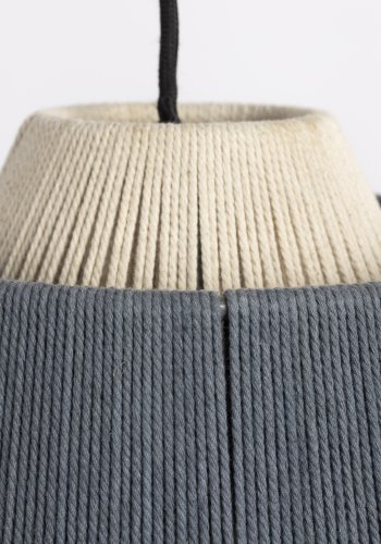 WHITE LABEL LIVING Yumi taklampe - bl polyester
