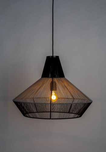 ZUIVER Fairy taklampe - steingr bomull og metall