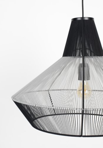 ZUIVER Fairy taklampe - steingr bomull og metall