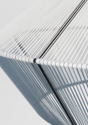 ZUIVER Fairy taklampe - himmelbl bomull og metall